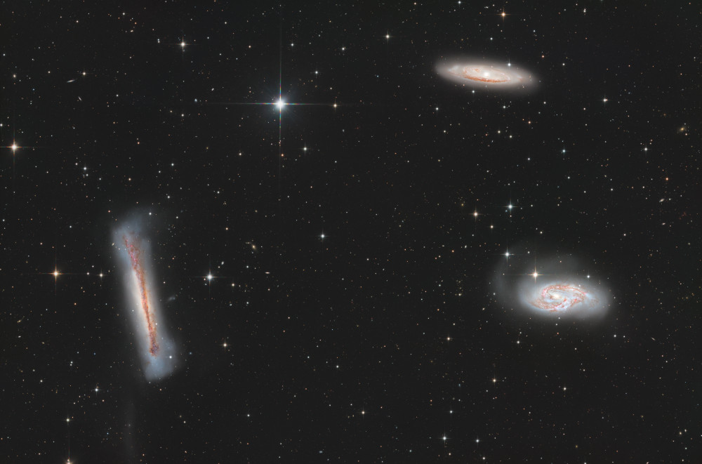 The Leo Triplet - Astrophotography