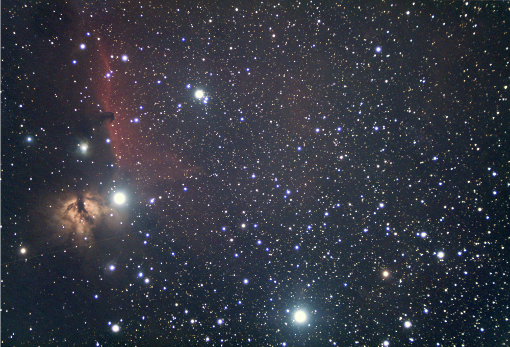 Flame nebula & Horse head