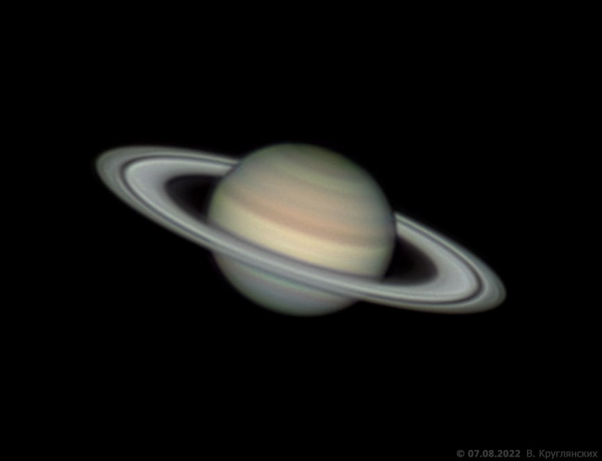 Сатурн 7 августа 2022