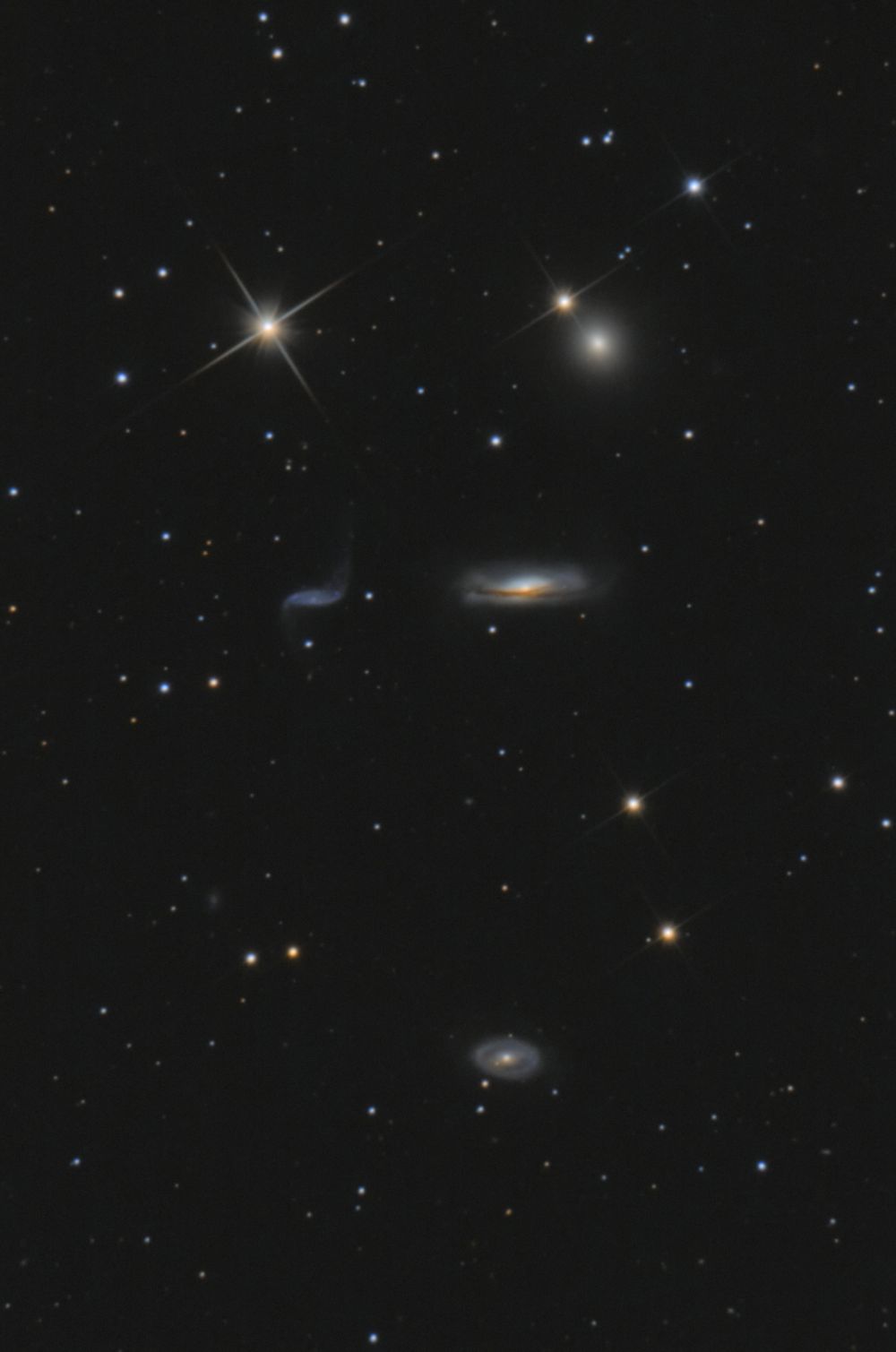 NGC 3190 Группа галактик