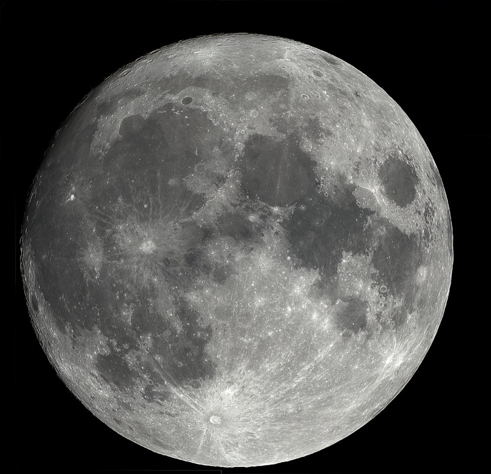 панорама Луны