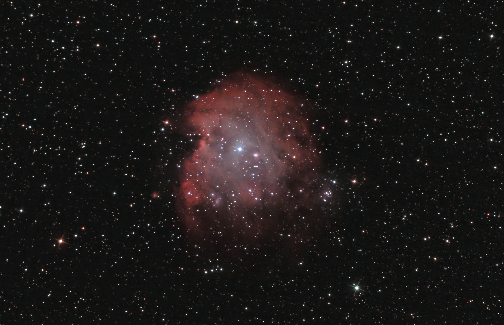 Эмиссионная туманность (NGC2174) "Голова обезьяны"