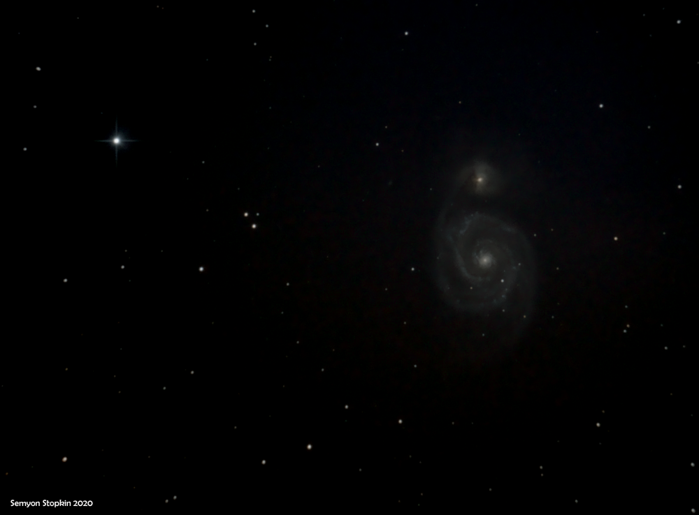 Whirlpool Galaxy 12-12-2020
