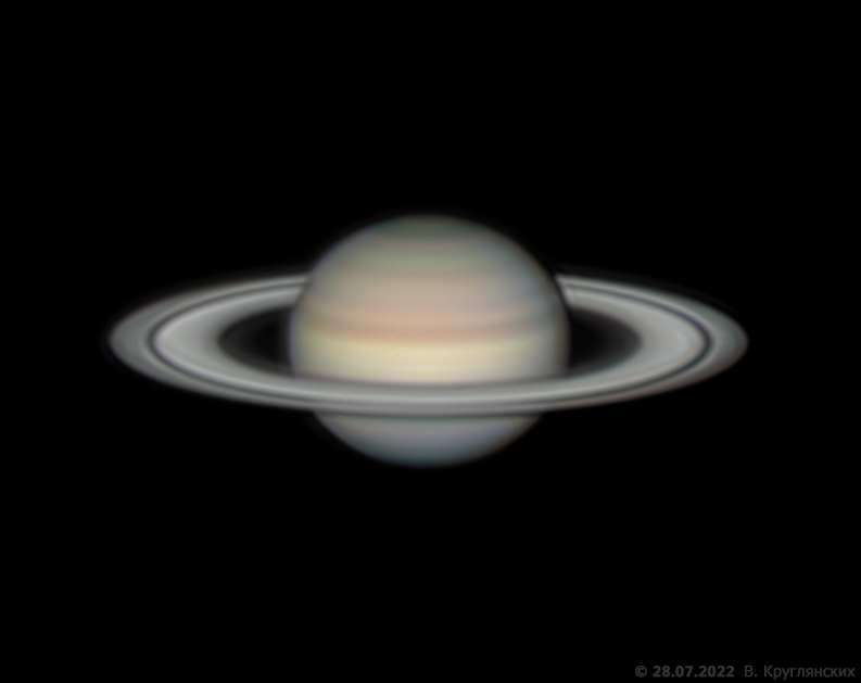 Сатурн 28 июля 2022