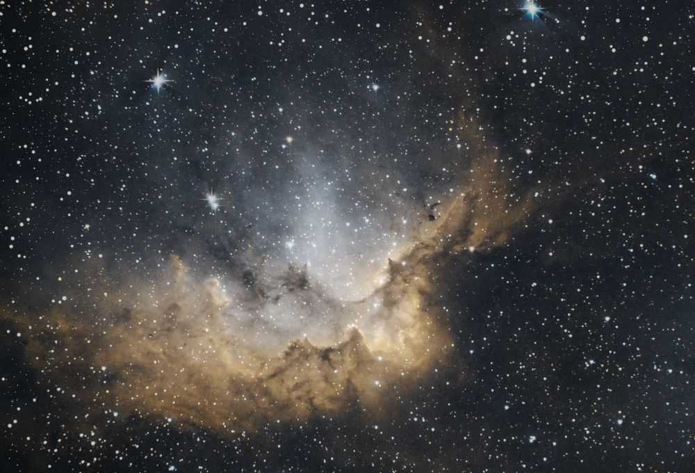 NGC7380- Туманность Колдун