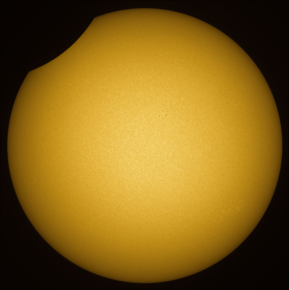 Окончание солнечного затмения 10.06.2021