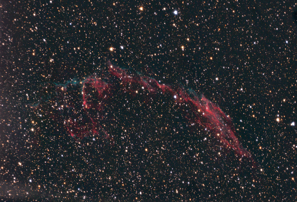  Туманность Рыбачья сеть. NGC6992. 10-11.09.2023