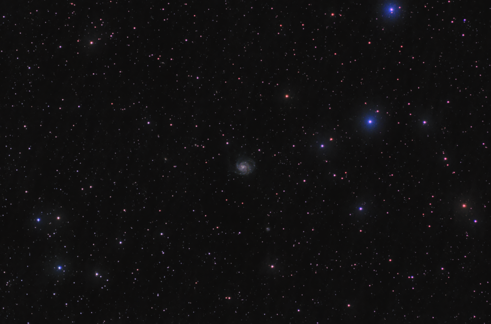 Галактика М101 Вертушка 