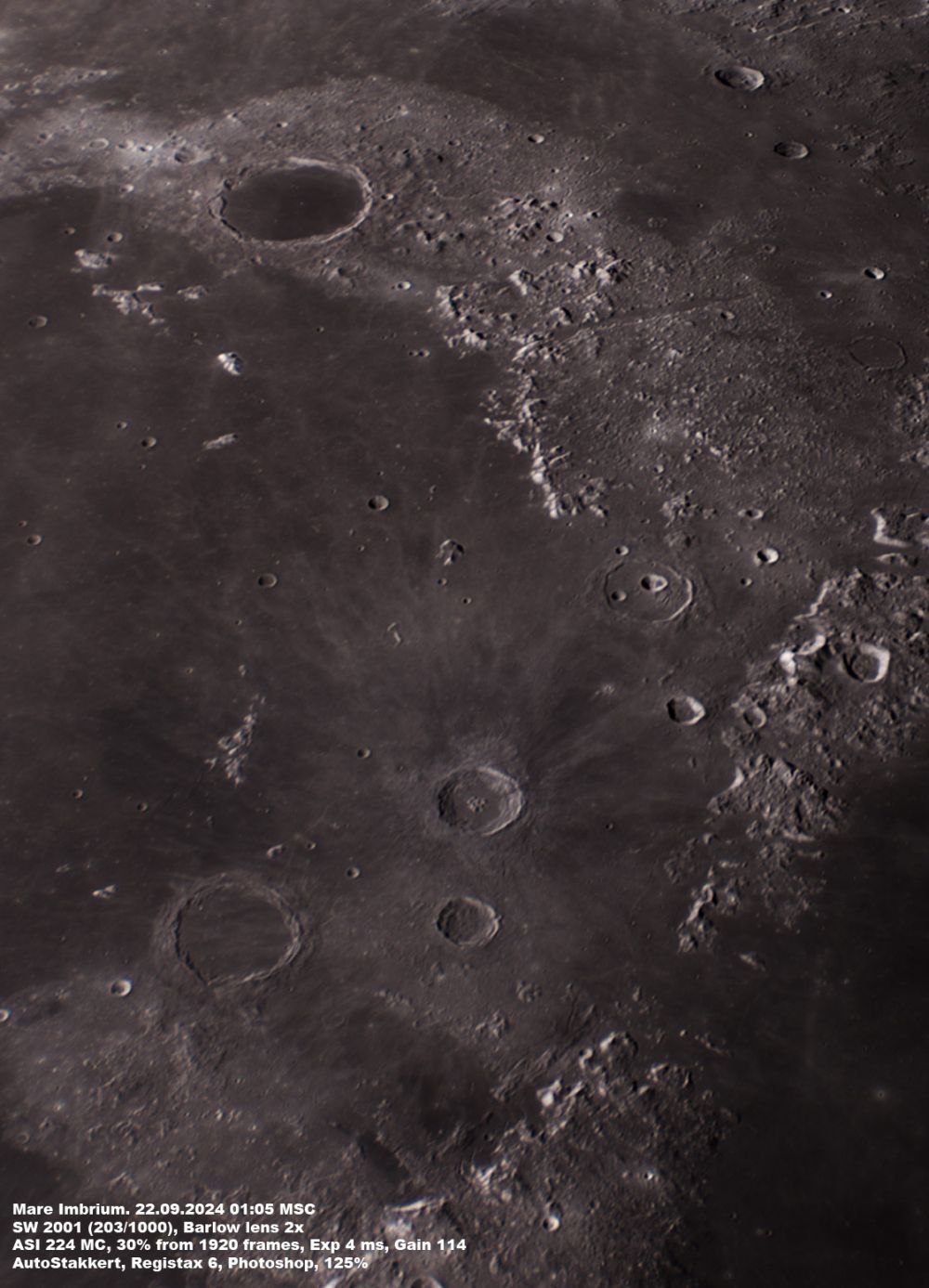 Mare Imbrium, Море Дождей