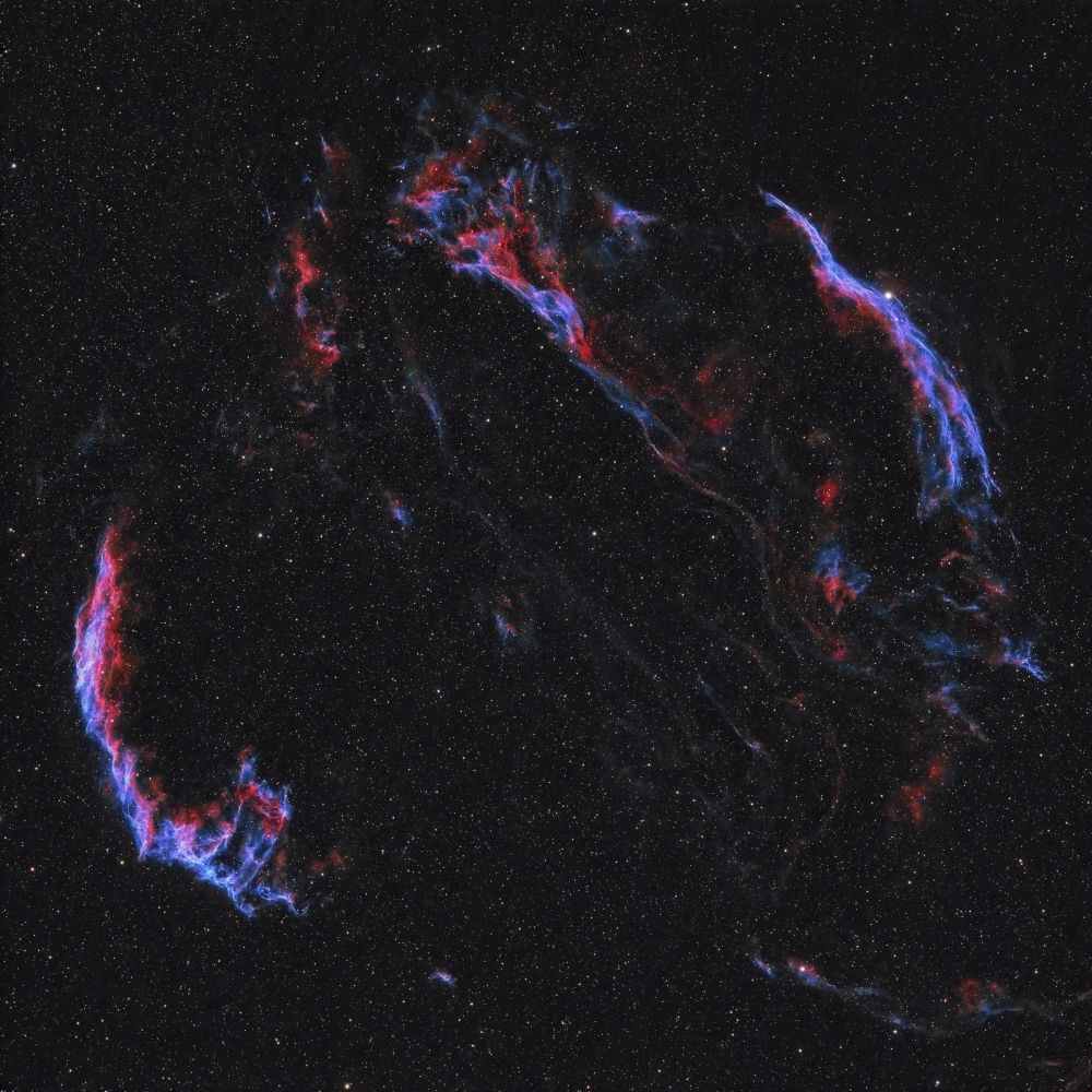 Петля Лебедя  NGC6960 NGC6992