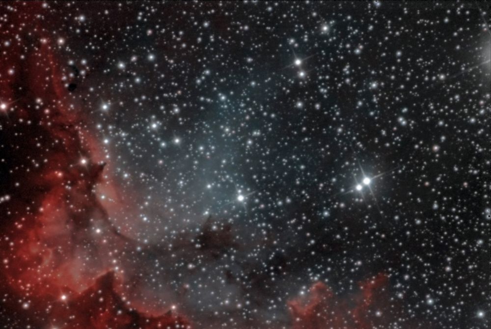 NGC 7380 Колдун (фрагмент)