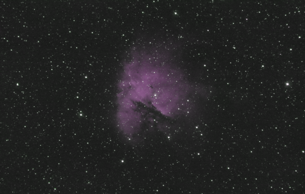 Туманность Пакман в биколоре (NGC281)