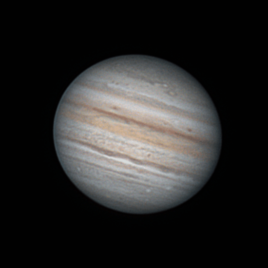 Вращение Юпитера 27.07.2021 01:29-02:25 МСК