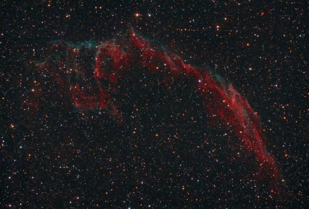 Туманность Вуаль (NGC6992) 08.10.2021