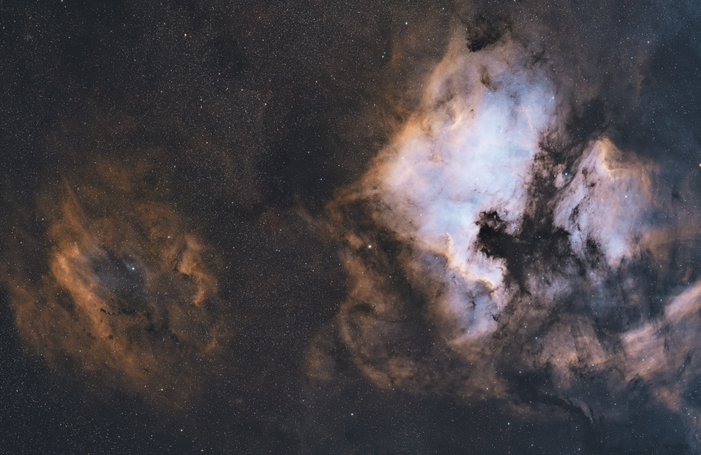 NGC 7000 и ее соседи по Млечному Пути