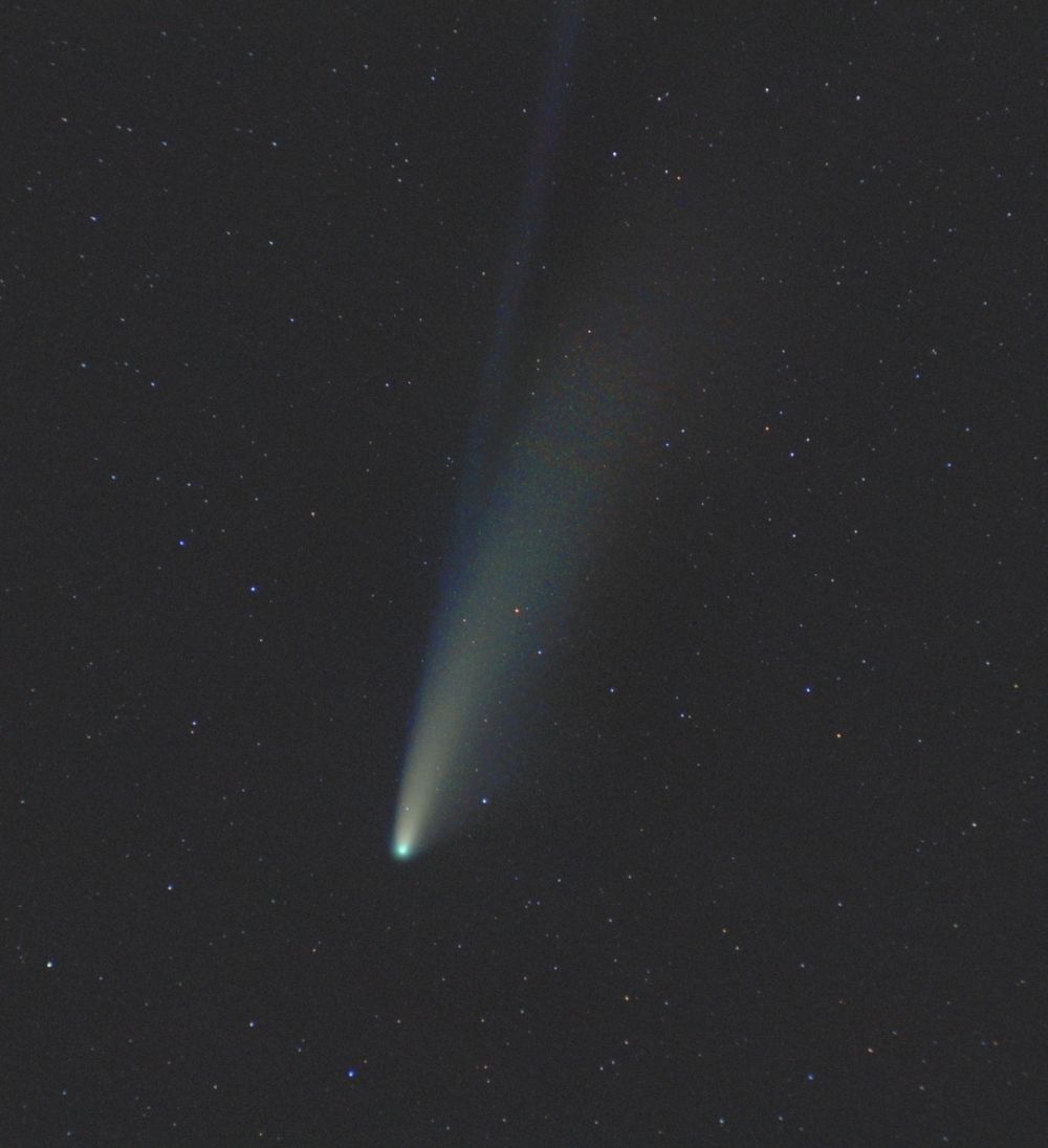 Evening comet C/2020 F3 (NEOWISE) 17.07.2020 