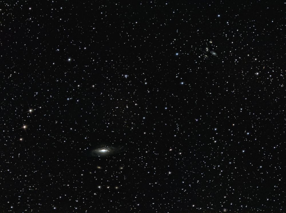 NGC 7318, NGC 7320, NGC 7319 Квинтет Стефана / NGC 7331 Солончаковая галактика