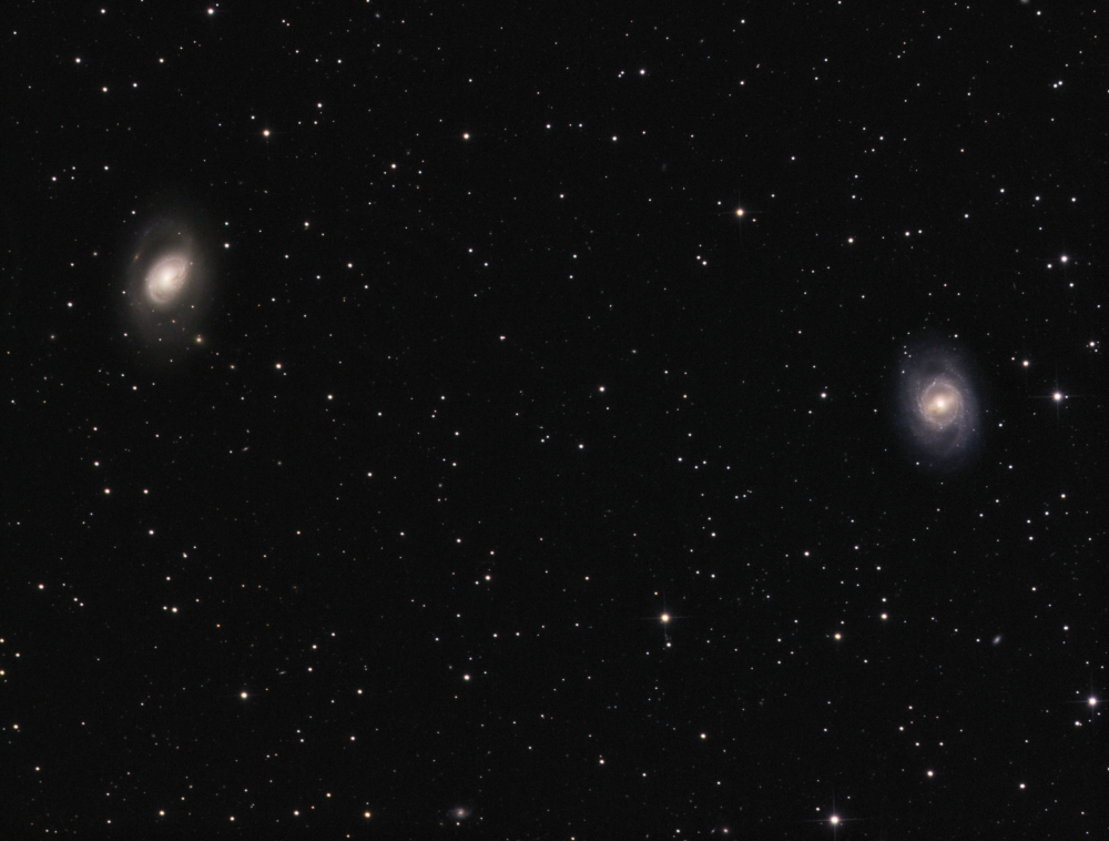 M 95, M96 in Leo LRGB