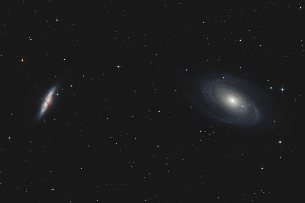 Галактики M81 и M82