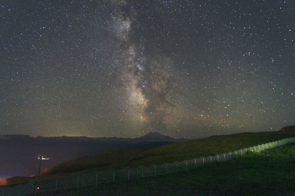 Mountains at Midnight