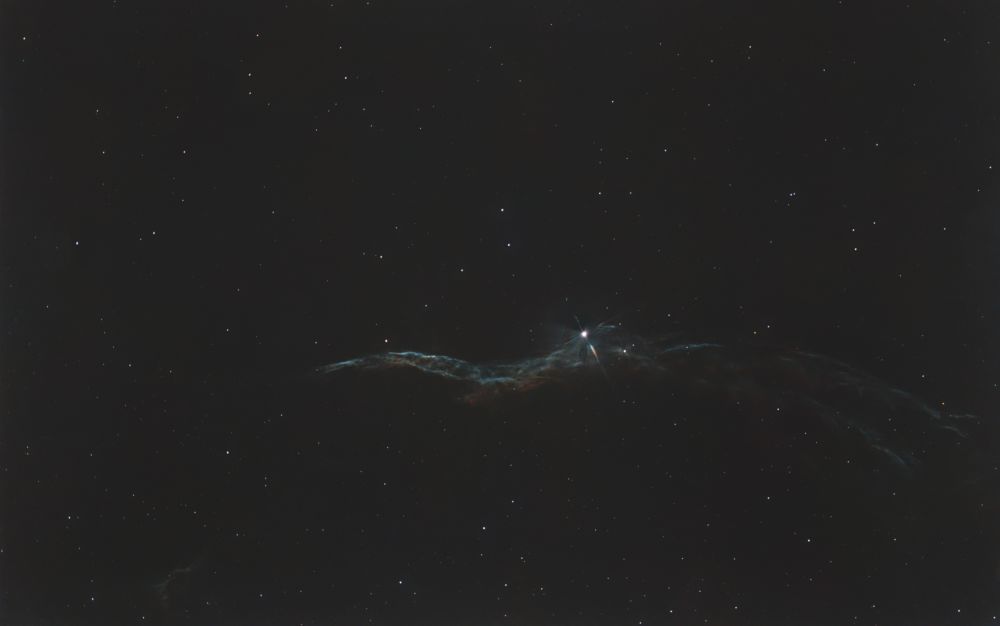 Туманность Ведьмина метла, вуаль (NGC 6960)