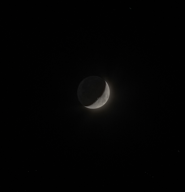 Луна в HDR 