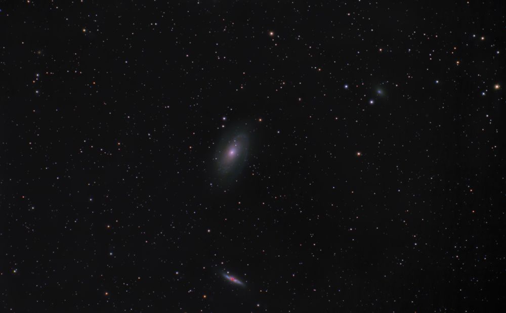 M81 (Галактика Боде), M82 (Галактика Сигара) 26-04-2020