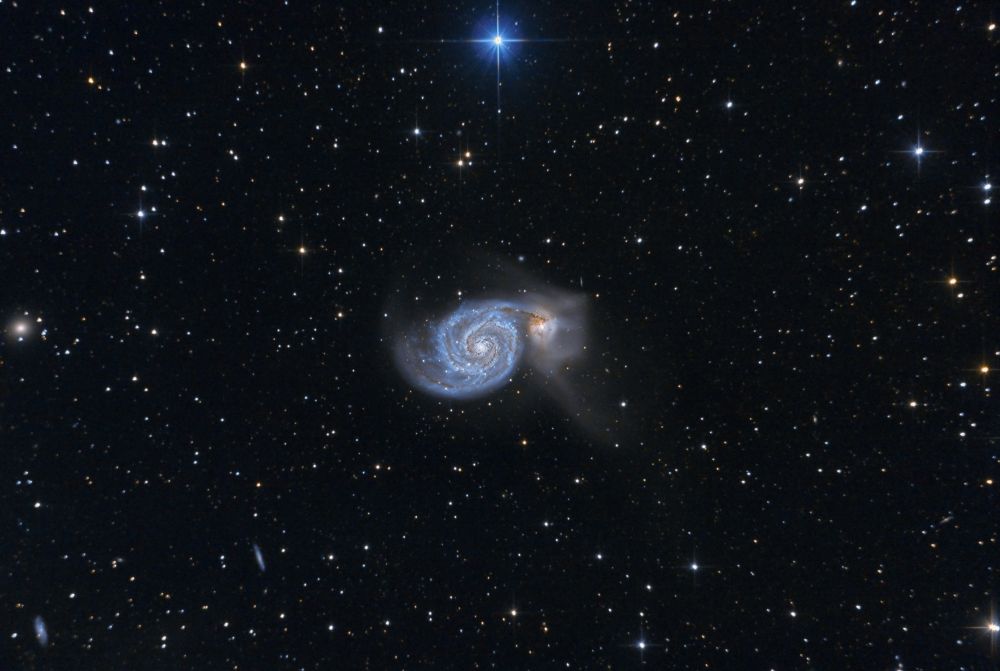 M 51 - The Whirlpool Galaxy