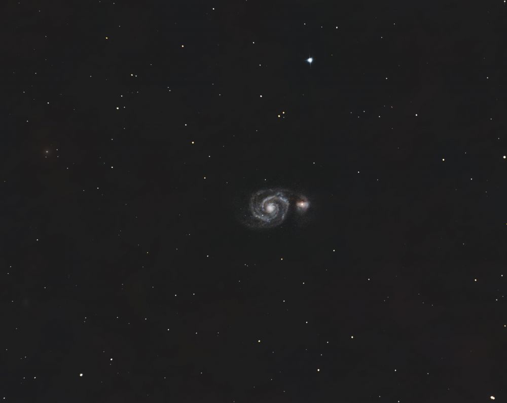 Галактика Водоворот (m 51)