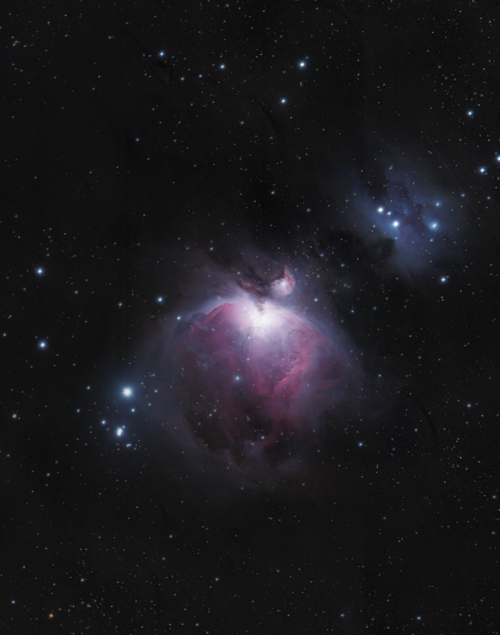 Комплекс туманностей Ориона (М42, М43, NGC 1977)
