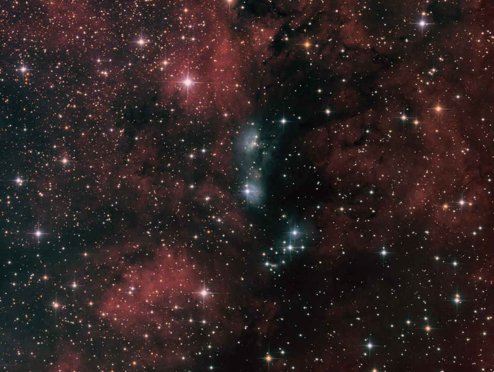 NGC6914/vdB132 (Reflection Neb.) in Cygnus Ha_LRGB