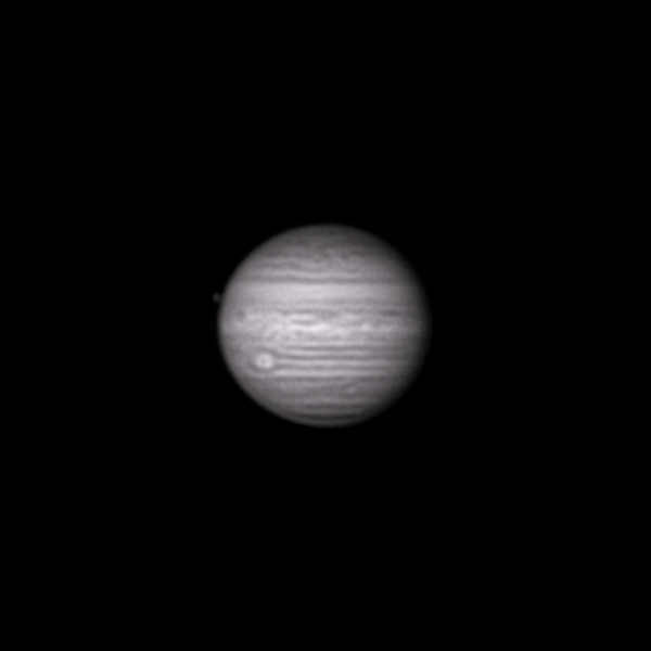 Юпитер и Каллисто в Инфракрасном диапазоне на длине волны 850нм