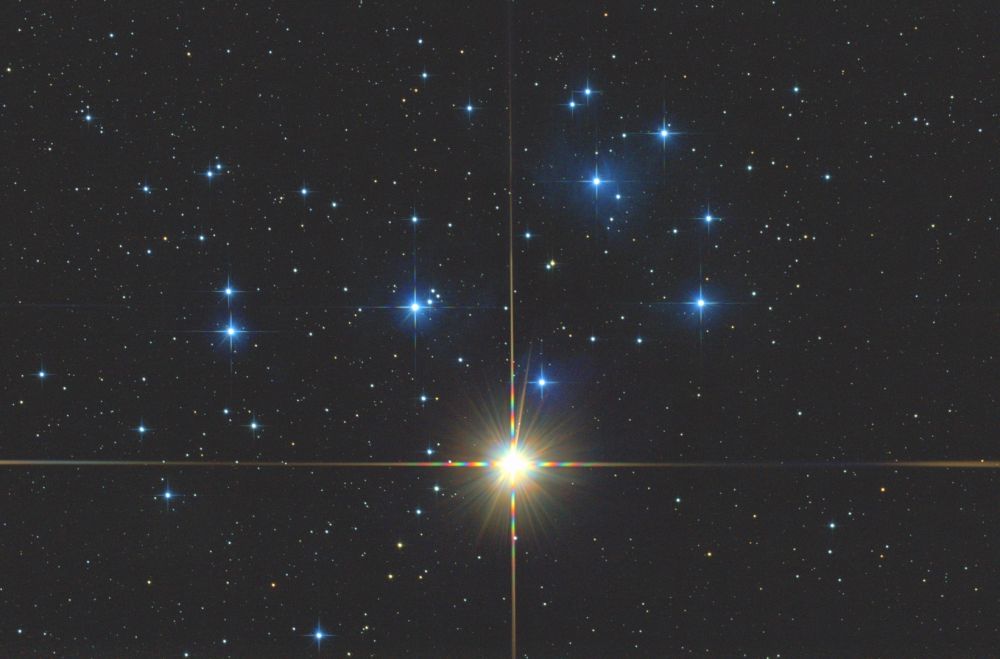 Venus & Pleiades (M45)