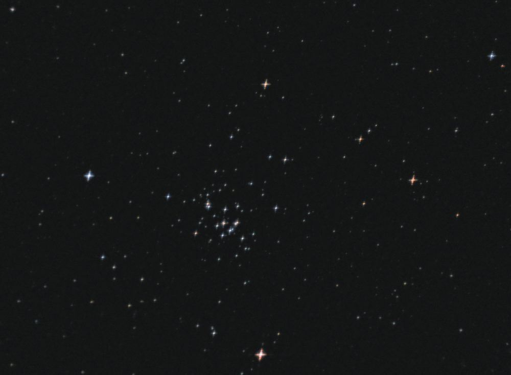Рассеянное звёздное скопление M44 «Ясли» или «Скопление Улей»