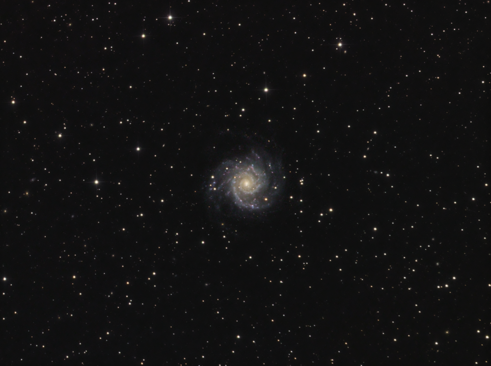 M74 galaxy LRGB