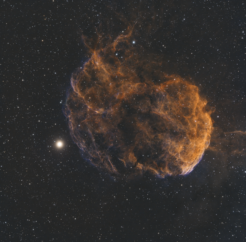 IC 443 (Jellyfish Nebula) SHO