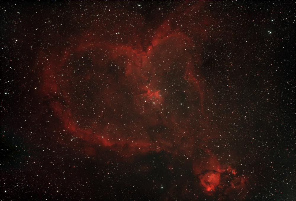 IC1805. Туманность Сердце.