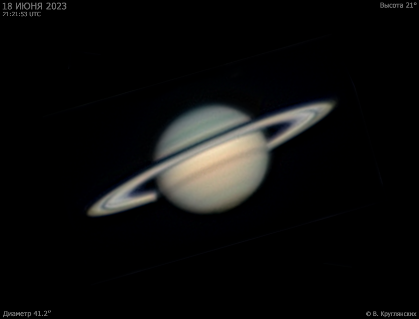 Сатурн 18 июня 2023