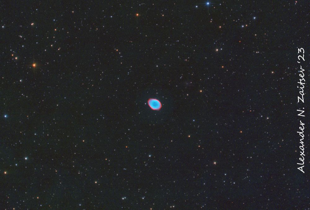 M57 (Ring Nebula) in RGB