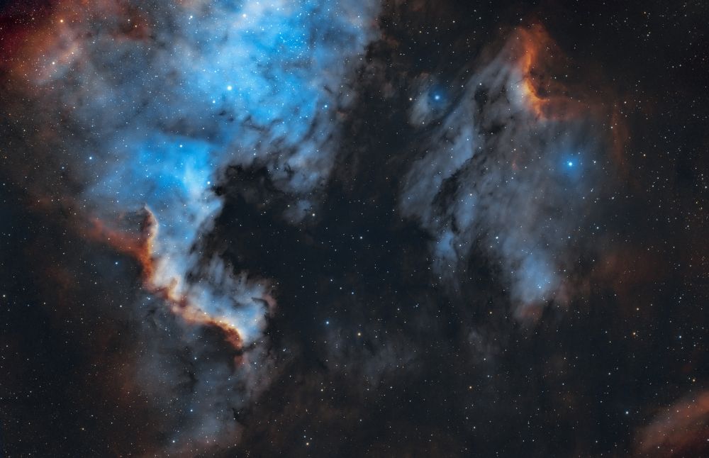 NGC7000 Северная Америка и Пеликан