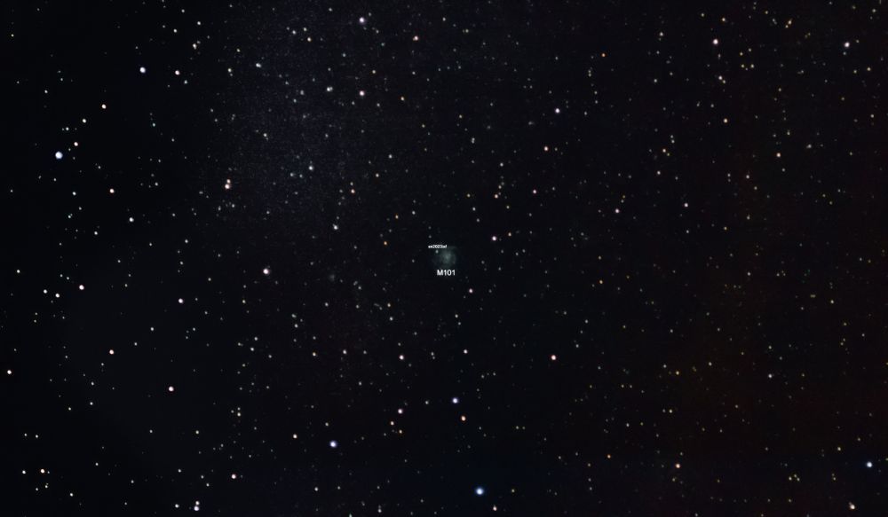 M101 и сверхновая sn2023ixf