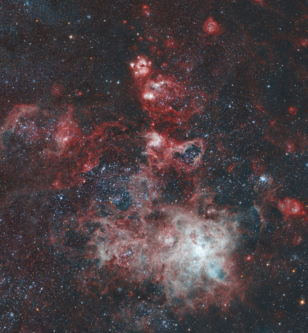 The Tarantula Nebula, HOO 