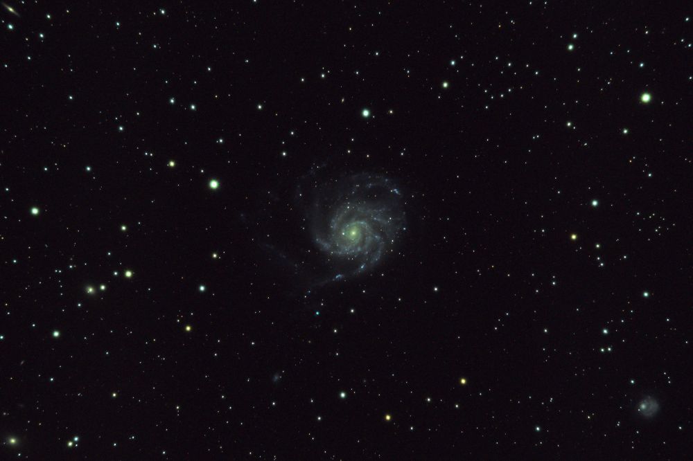 M 101 галактика Вертушка