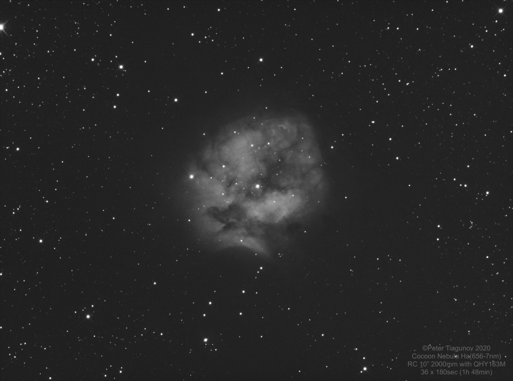 IC 5146 Cocoon Nebula (Ha)