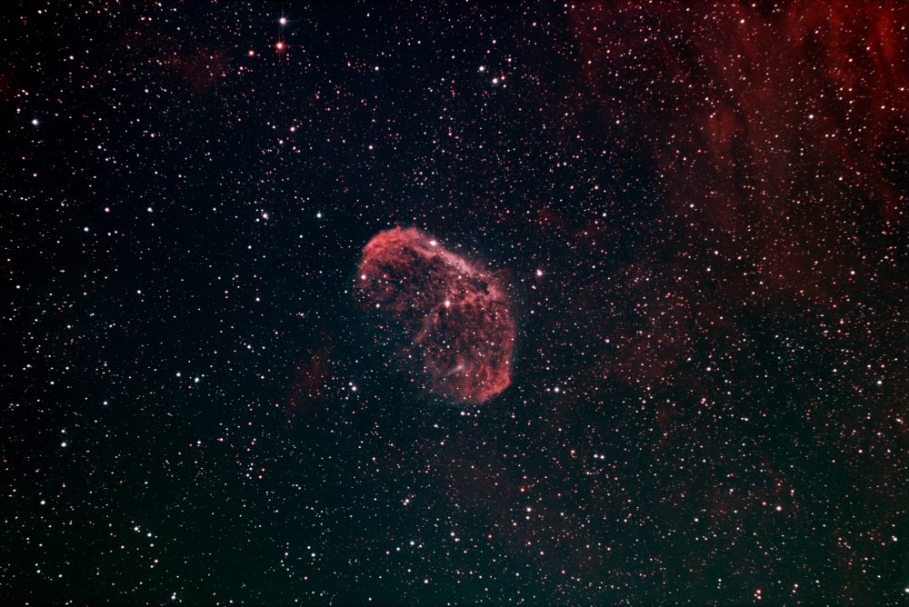 NGC 6888 Туманность Полумесяц