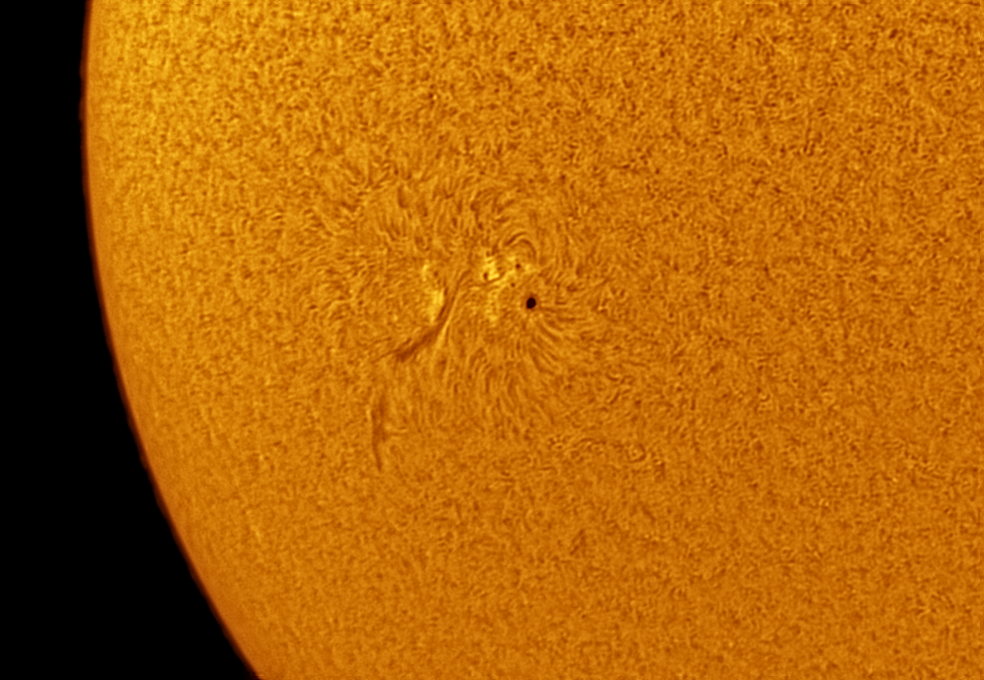 Sun (H-alpha) Surface, Sunspot AR2765 07.06.20