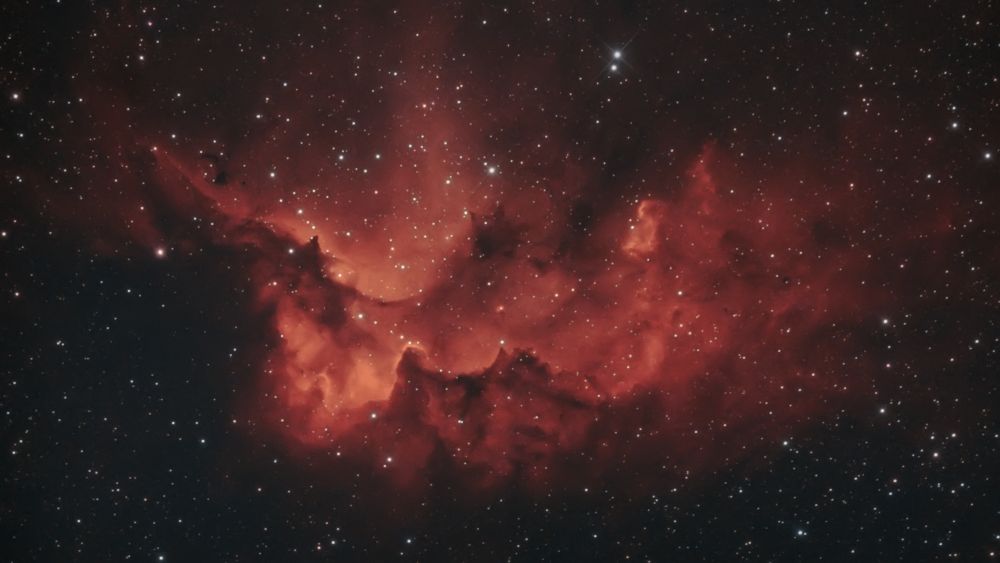 NGC 7380 Колдун он же Волшебник