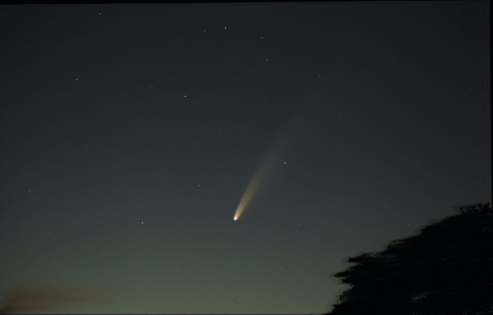 Комета C/2020 F3 NEOWISE 11.07.2020 00:41 МСК