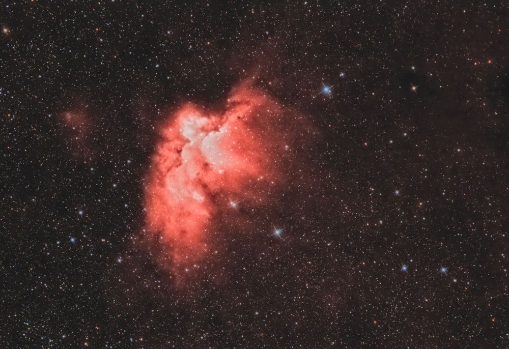  Туманность NGC7380 Колдун