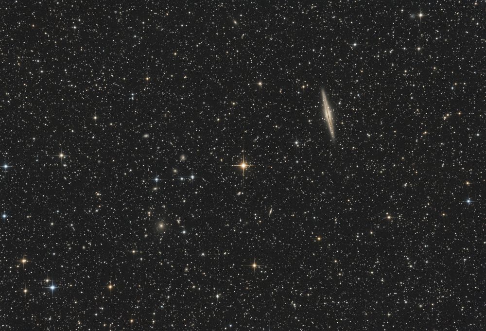 NGC 891 & Abell 347
